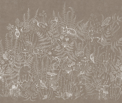 Фотообои SCANDIFOREST 7, FAUNA, Factura
